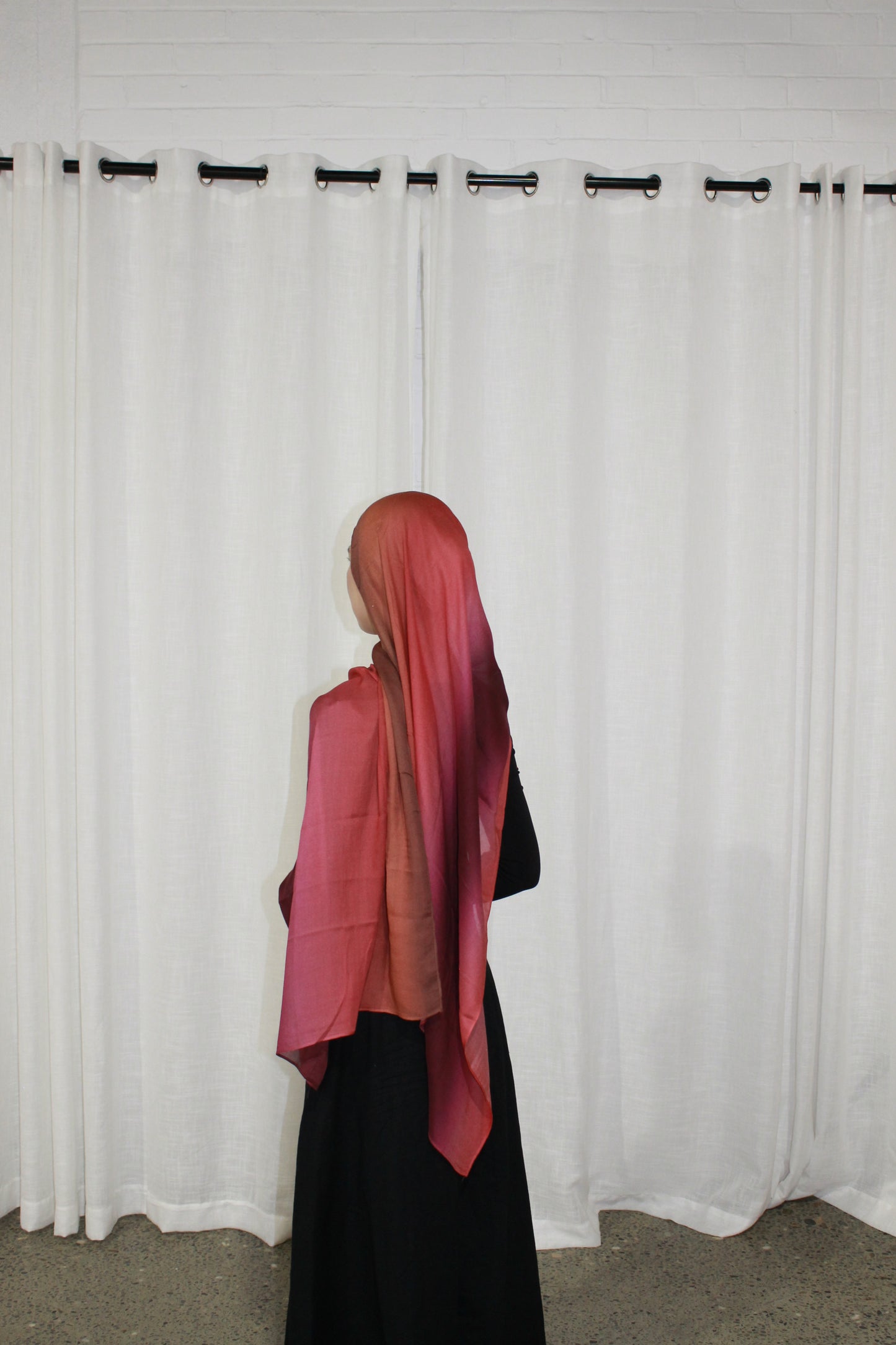 Ombré-blush ember