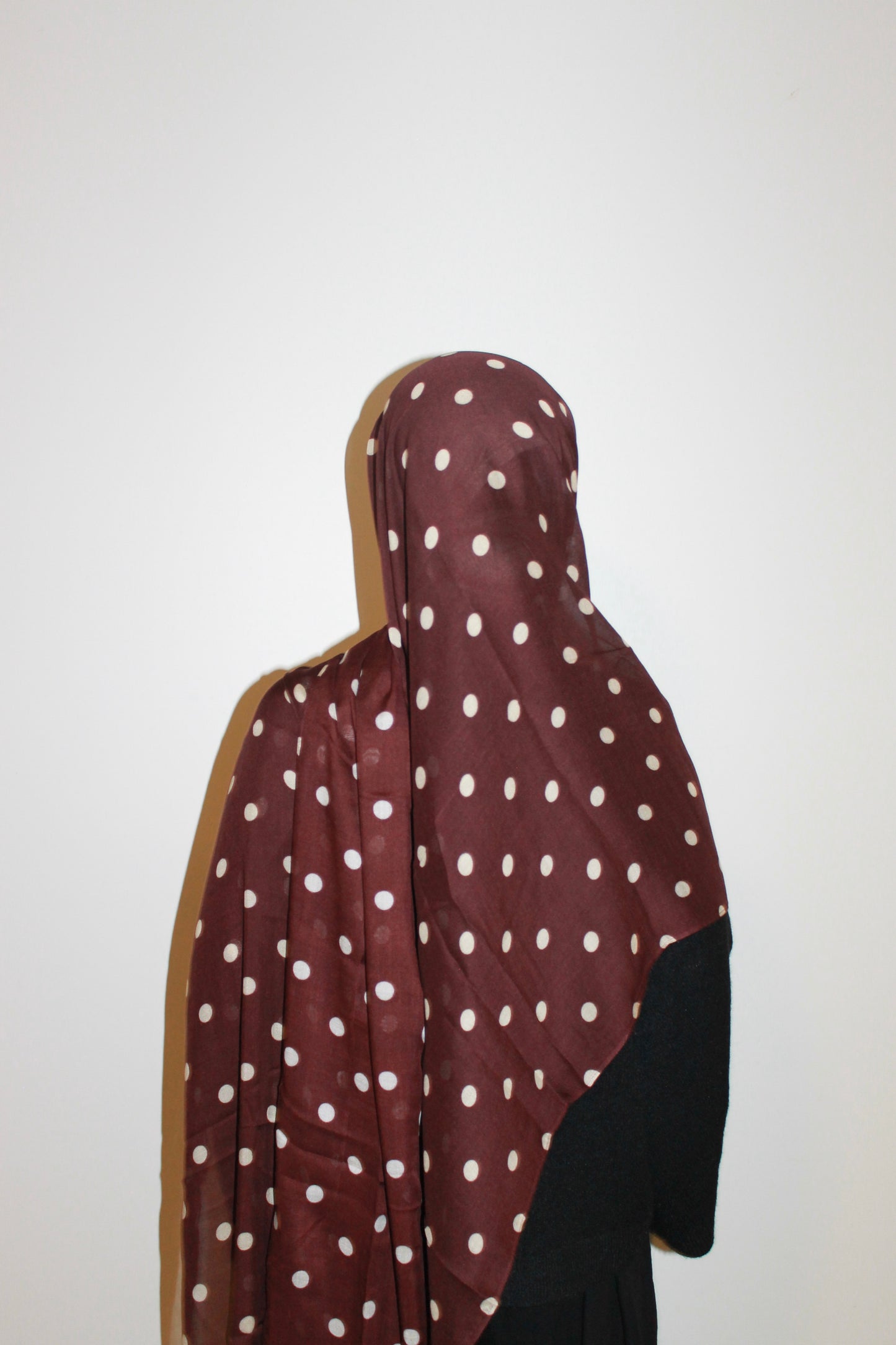 Brown polka dot