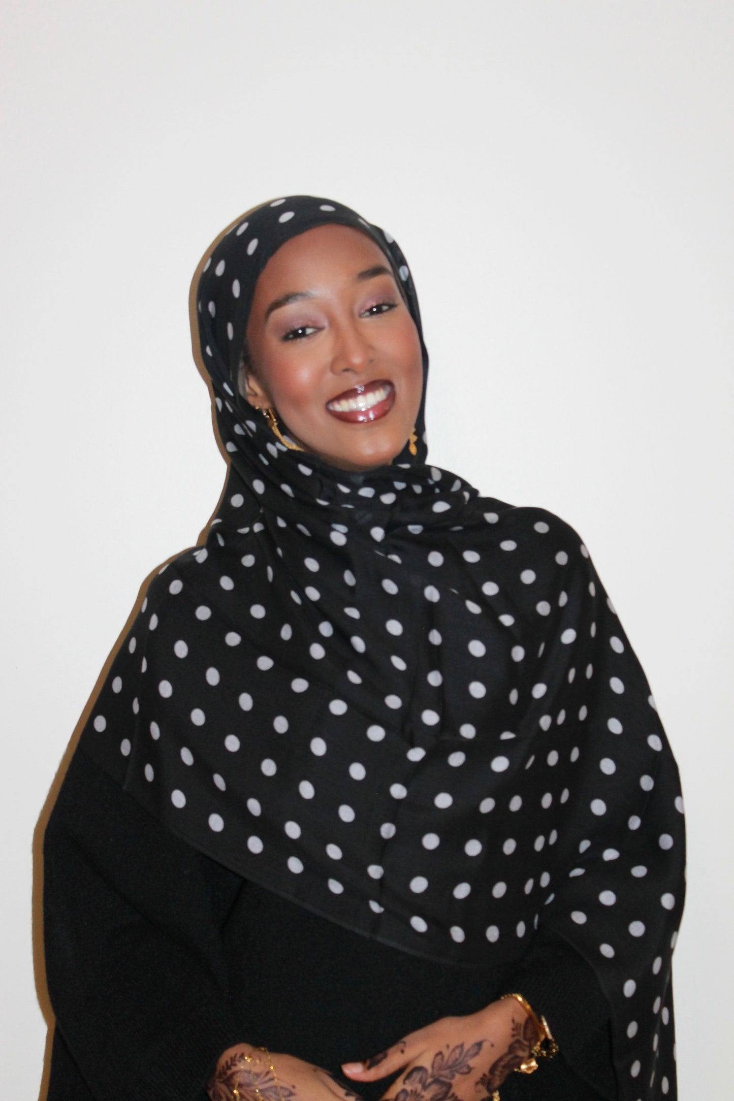 Black Polka Dot