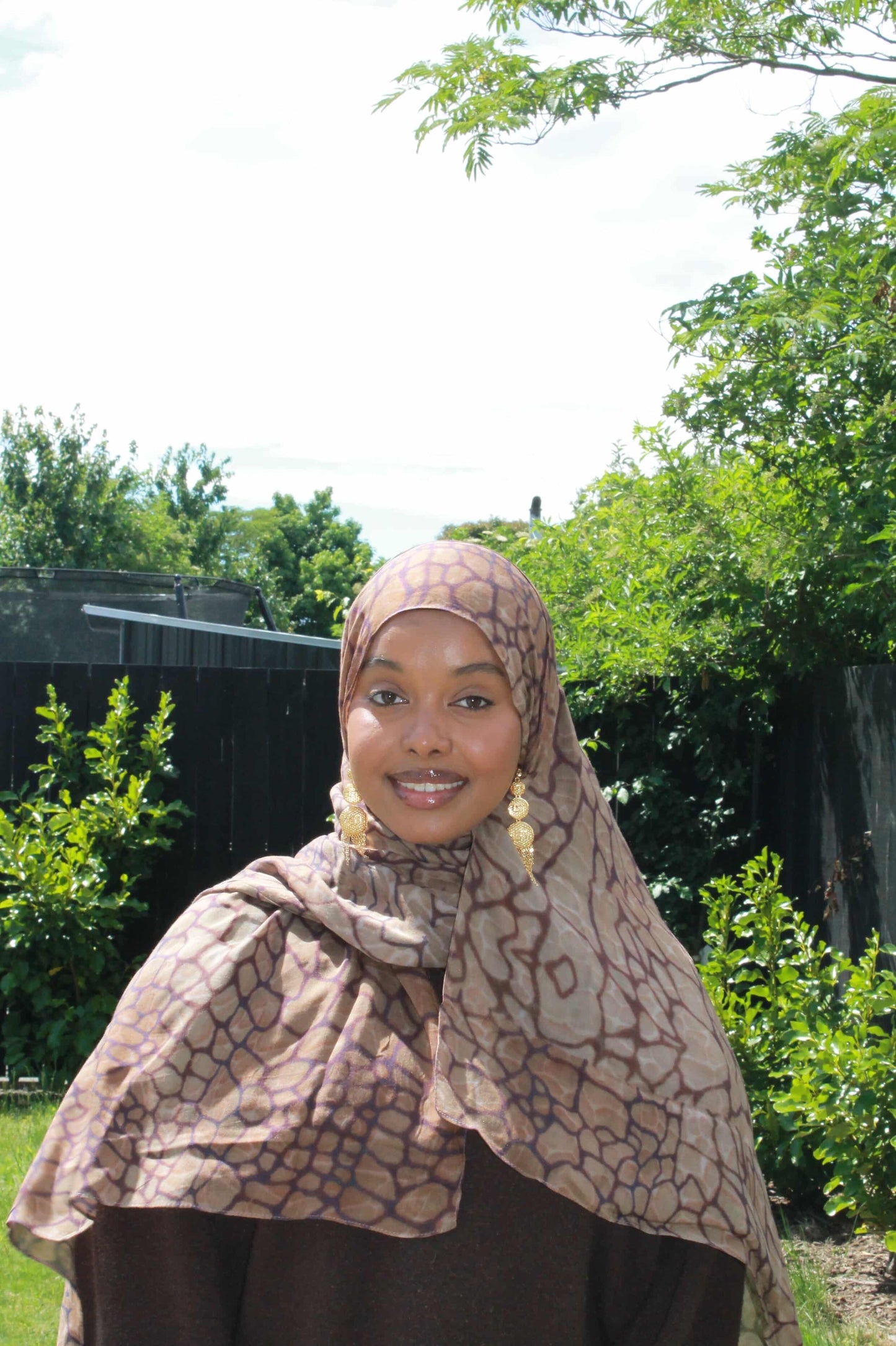 Safiya printed modal