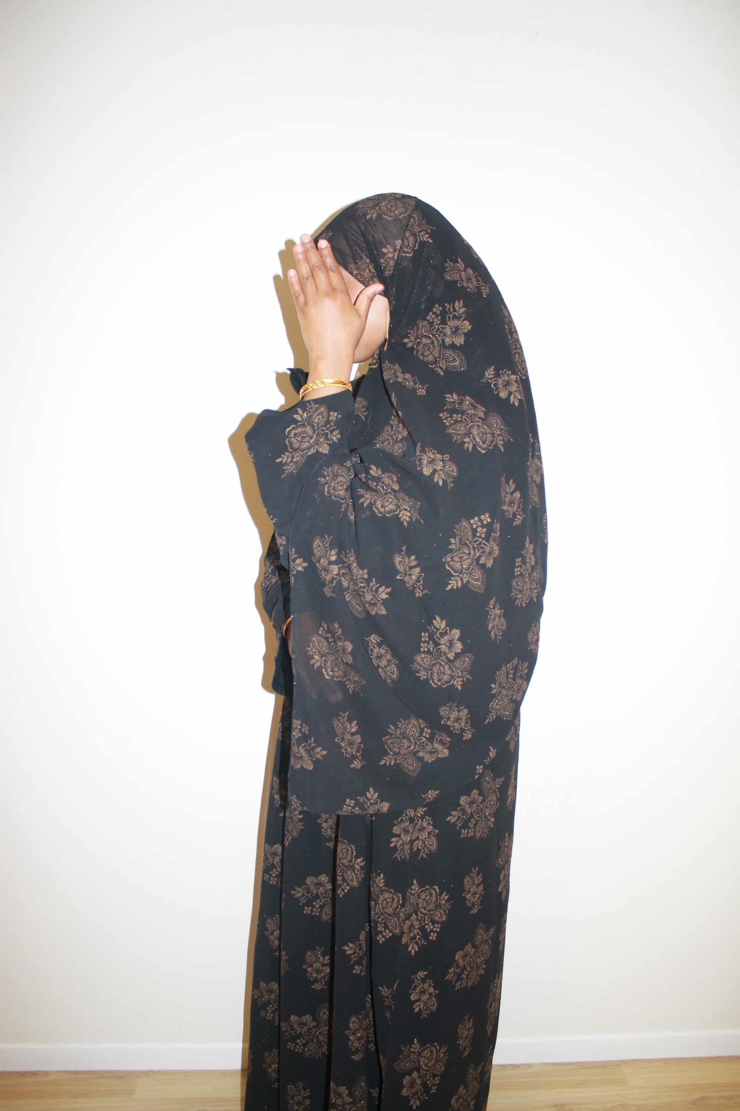 Floral Print Abaya