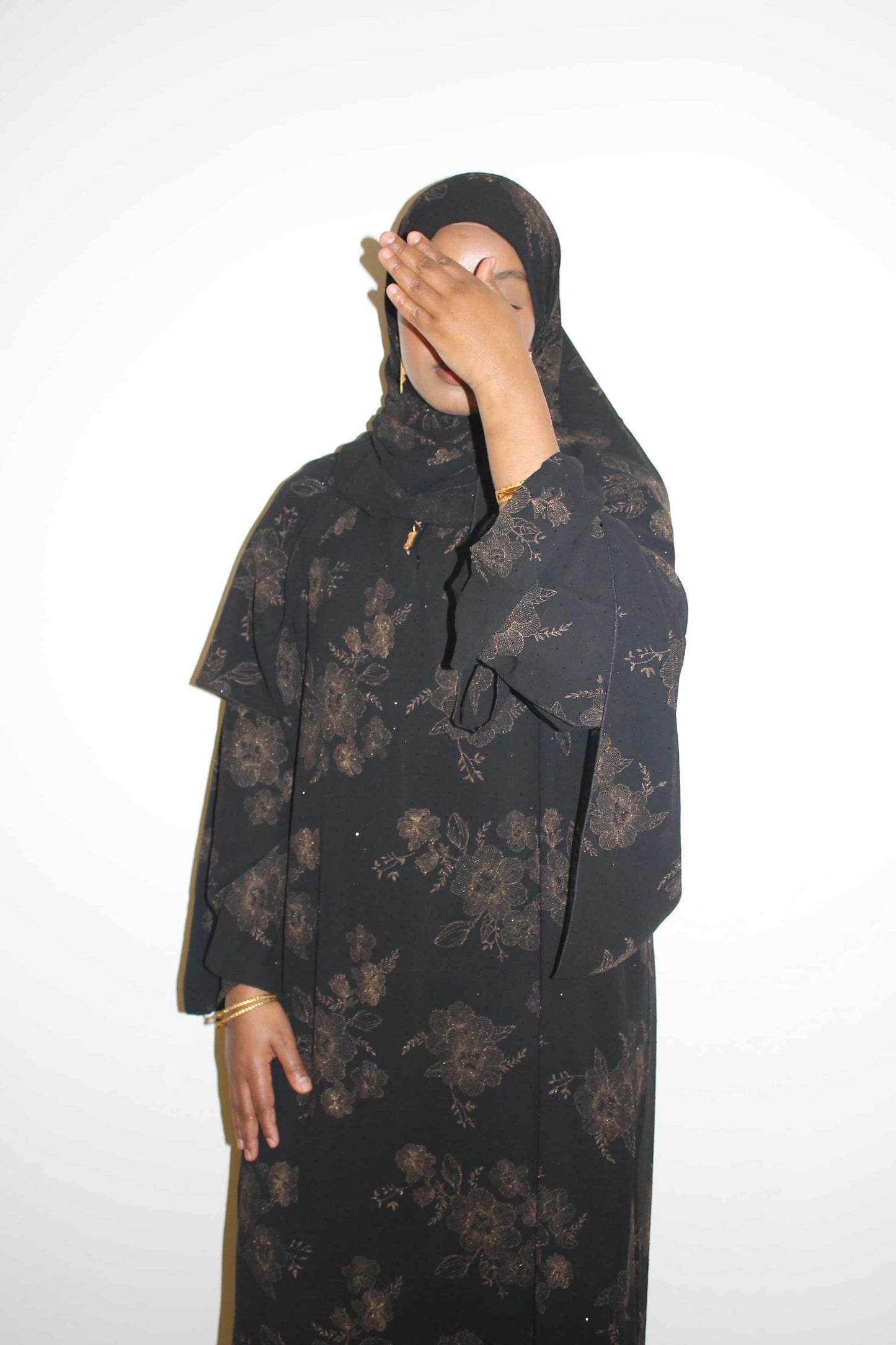 Floral Print Abaya