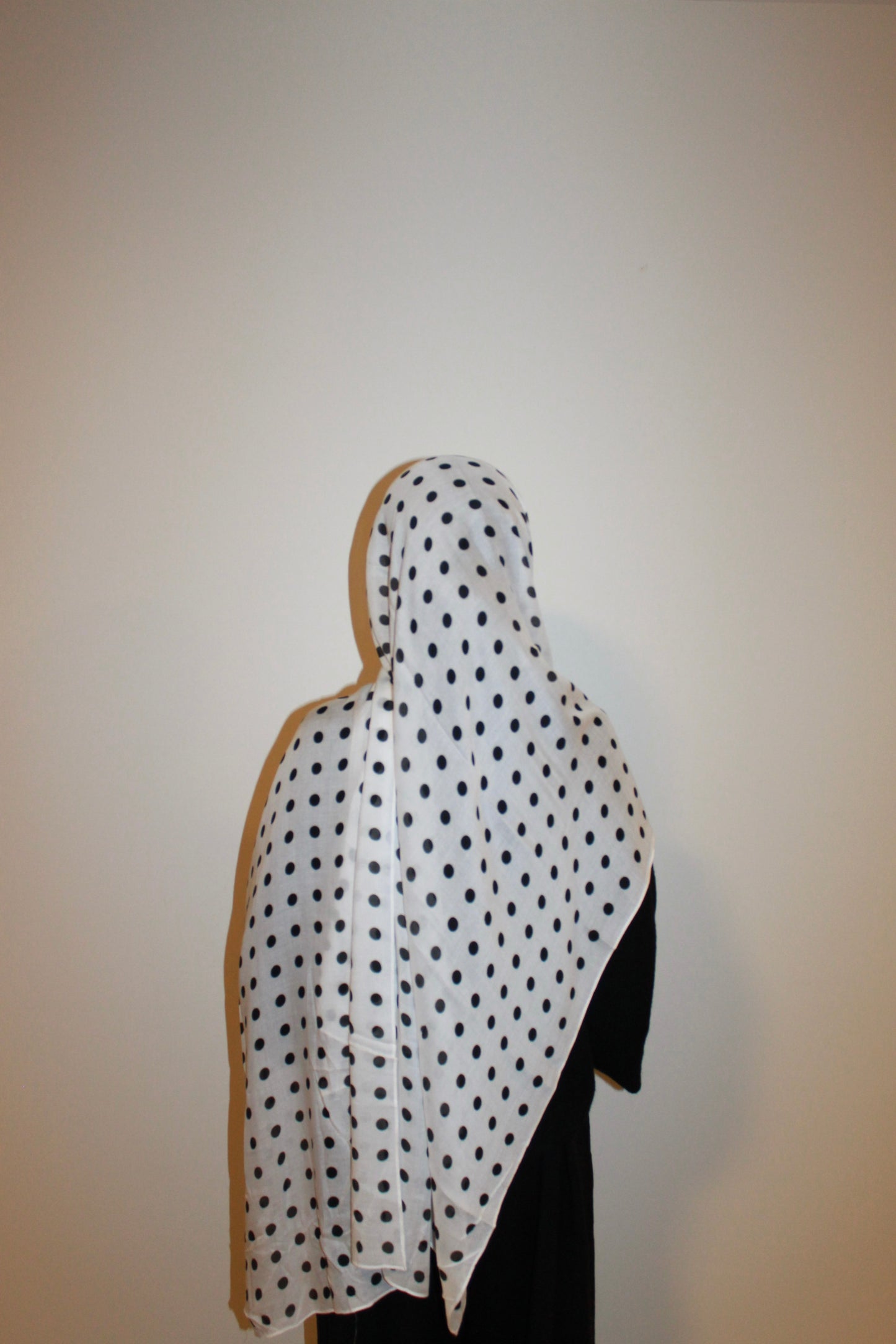 White polka dot