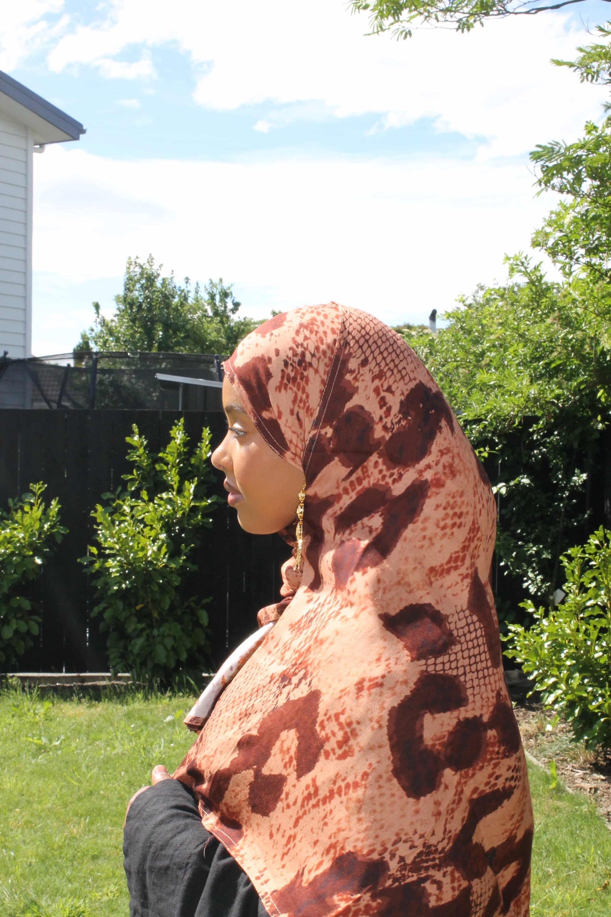Luna printed modal