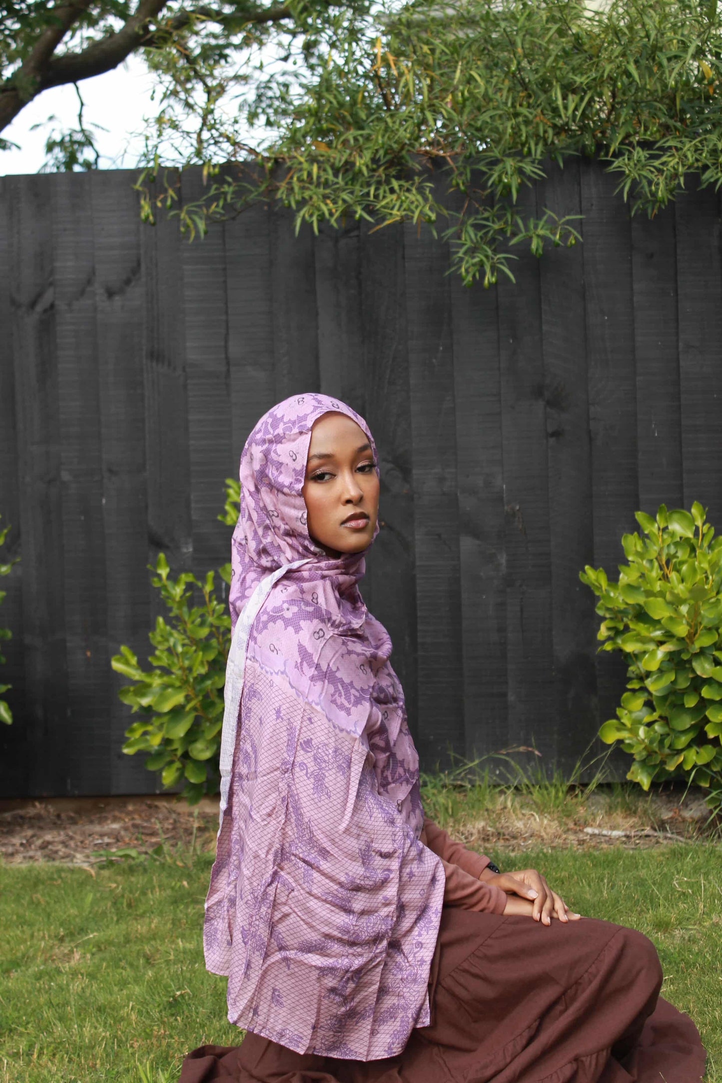 Nouria printed modal