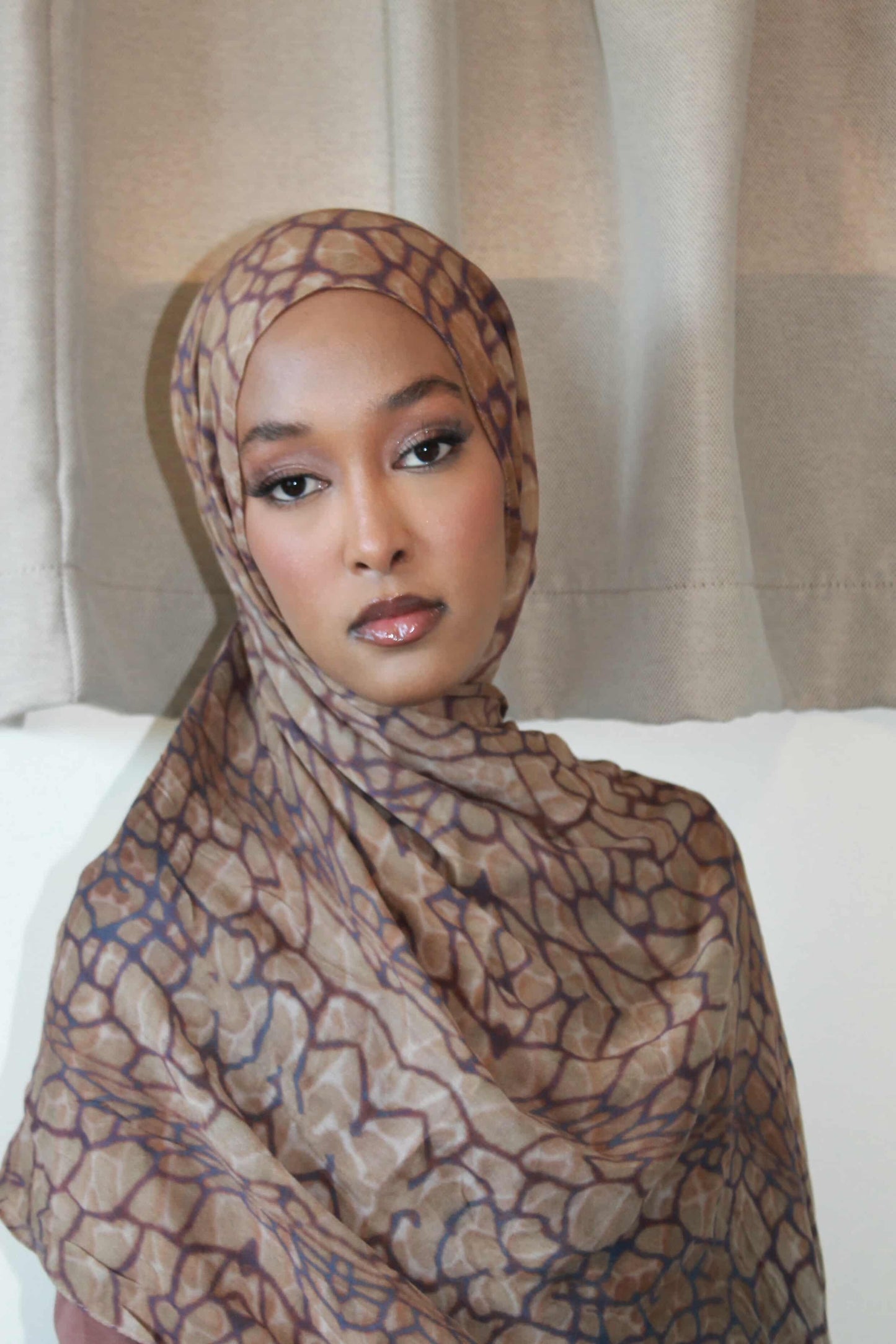 Safiya printed modal