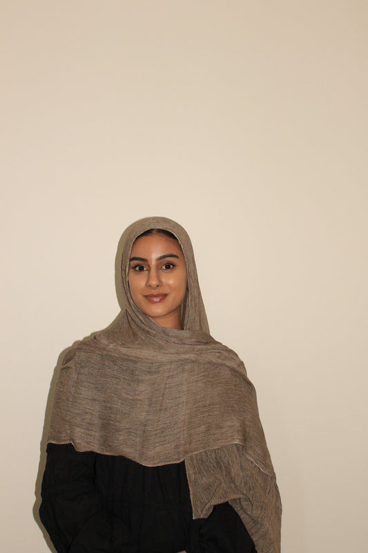 Oat-crinkle hijjab