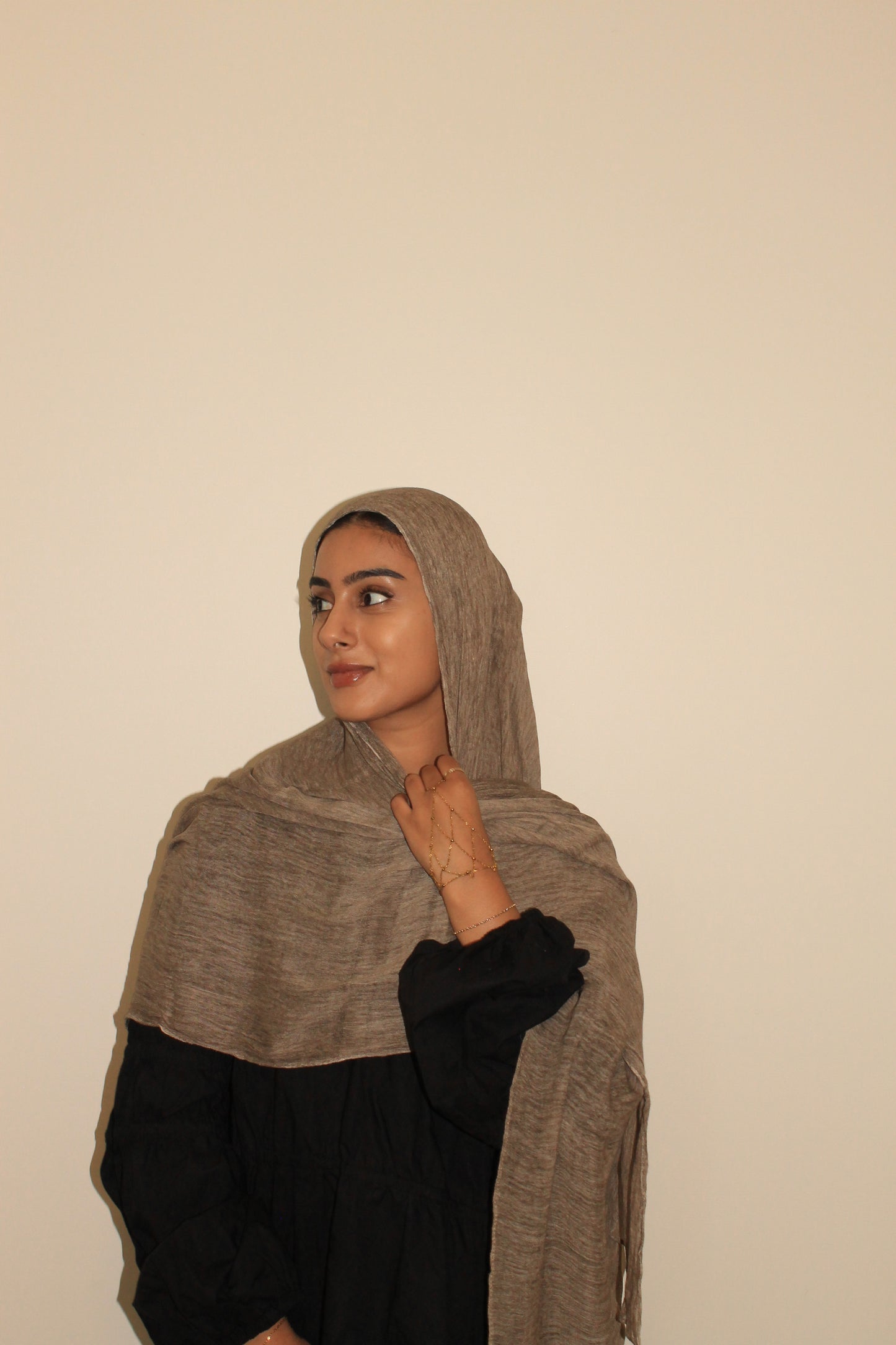 Oat-crinkle hijjab