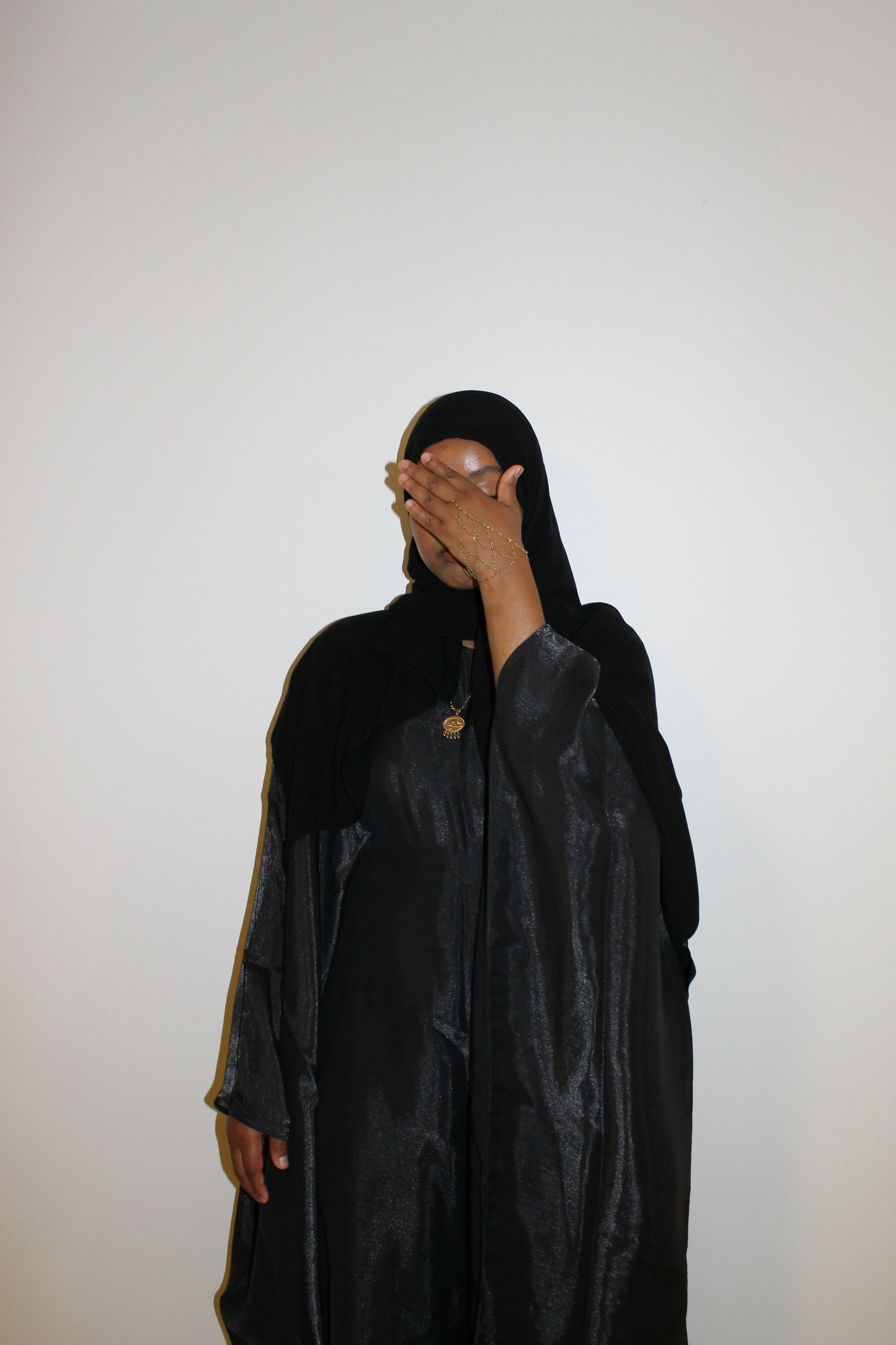 Butterfly abaya -Black