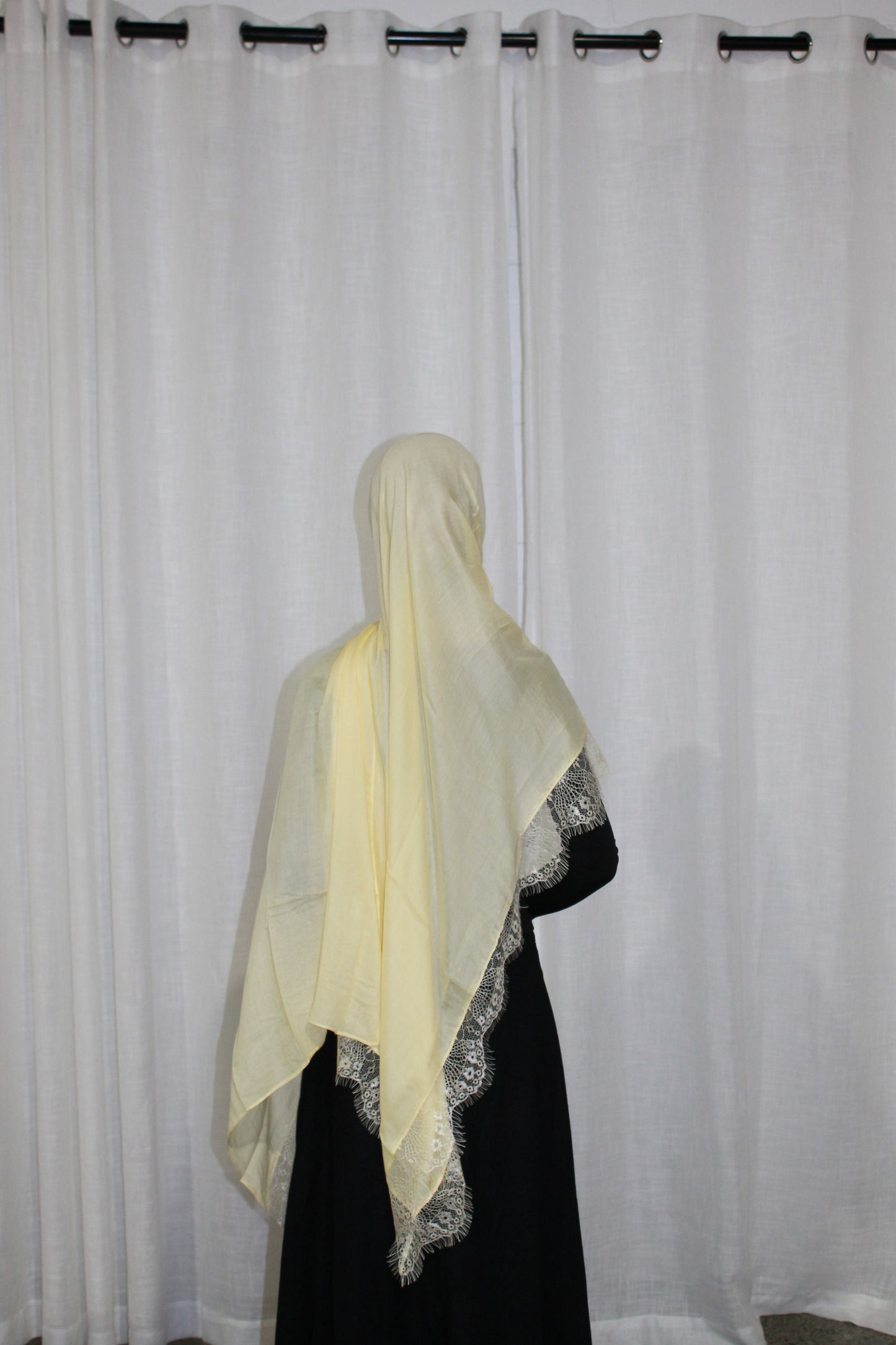 Butter yellow lace