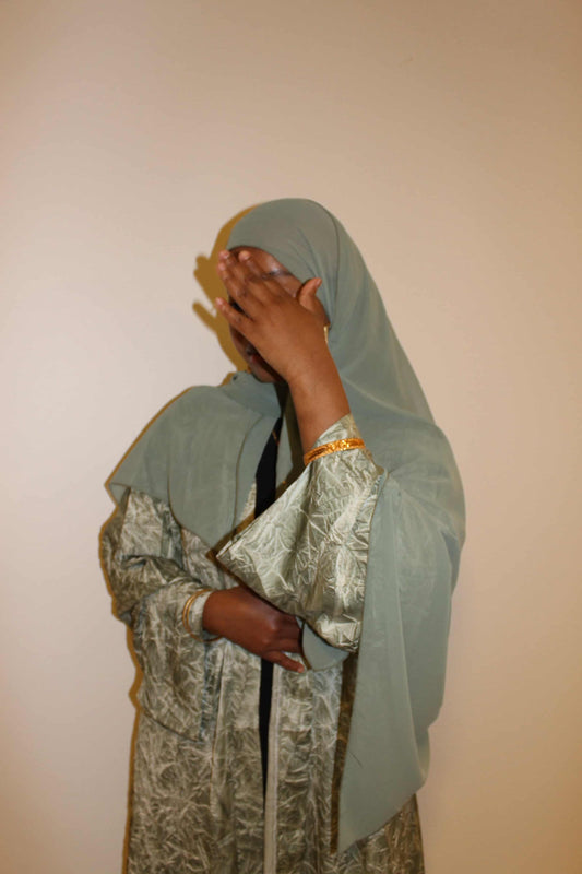 Soft Jade Abaya